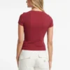 T-shirt slim à logo brodé T-shirt slim à logo brodé