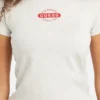 T-shirt slim à logo estampé et effet chiné T-shirt slim à logo estampé et effet chiné