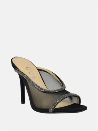 Talons à mailles Mansa avec strass