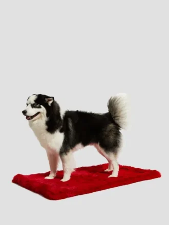 Tapis pour animaux en fausse fourrure
