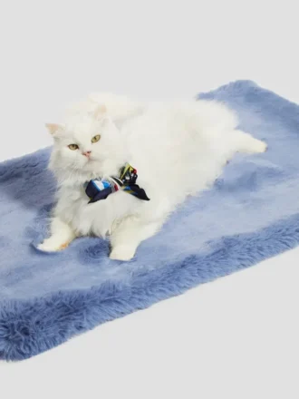 Tapis pour animaux en fausse fourrure