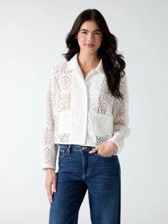 Veste ajourée