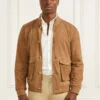 Veste aviateur en daim