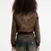 Veste aviateur en simili cuir Guess Originals