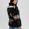 Veste cache-cœur en fausse fourrure Carlotta