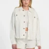 Veste-chemise en denim western