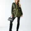 Veste-chemise à paillettes Kaia