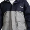 Veste coupe-vent à blocs de couleur
