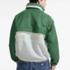 Veste coupe-vent à blocs de couleur