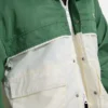Veste coupe-vent à blocs de couleur