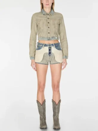 Veste de camionneur à revers