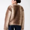Veste en fausse fourrure Nerissa