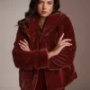 Veste en fausse fourrure Sophy