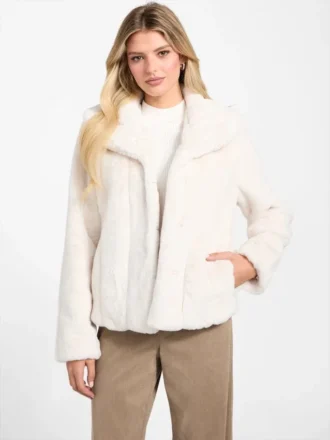 Veste en fausse fourrure Sophy