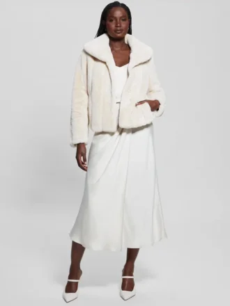 Veste en fausse fourrure Sophy