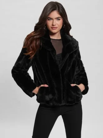 Veste en fausse fourrure Sophy