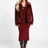 Veste en fausse fourrure Sophy
