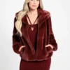 Veste en fausse fourrure Sophy