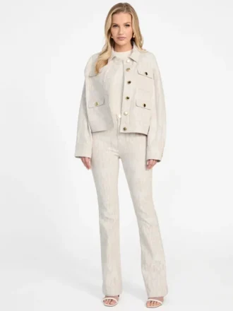 Veste en jean Sarah Monogram