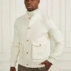 Veste en laine mélangée