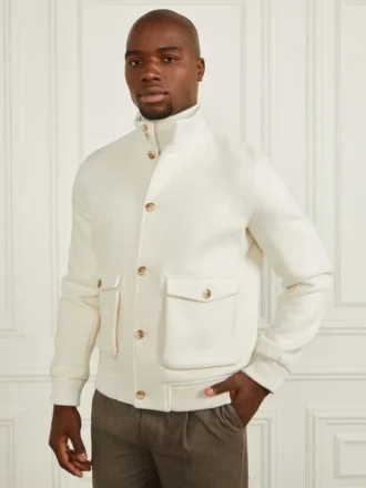 Veste en laine mélangée Veste en laine mélangée
