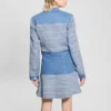 Veste en tweed et denim Elsie