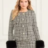 Veste en tweed Secret