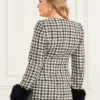 Veste en tweed Secret