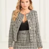 Veste en tweed Secret
