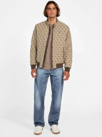Veste monogramme jacquard