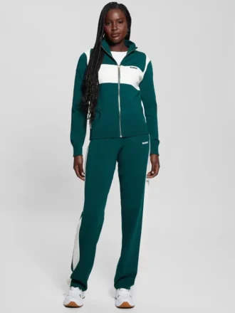 Veste-pull à blocs de couleur Michela