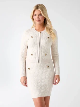 Veste-pull en chenille Hermione