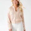 Veste-pull à paillettes Claudia