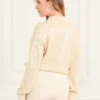 Veste-pull à paillettes Claudia