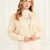 Veste-pull à paillettes Claudia