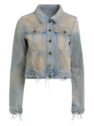 Veste trucker en denim