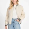 Veste universitaire Eco Danielle en bouclé
