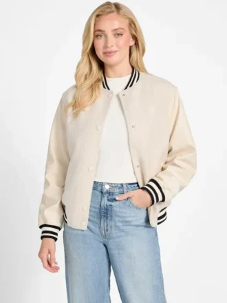 Veste universitaire Eco Danielle en bouclé