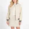 Veste universitaire Eco Danielle en bouclé